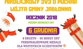 Mikołajkowy Turniej Piłkarski o Puchar Wójta Gminy Jabłonna