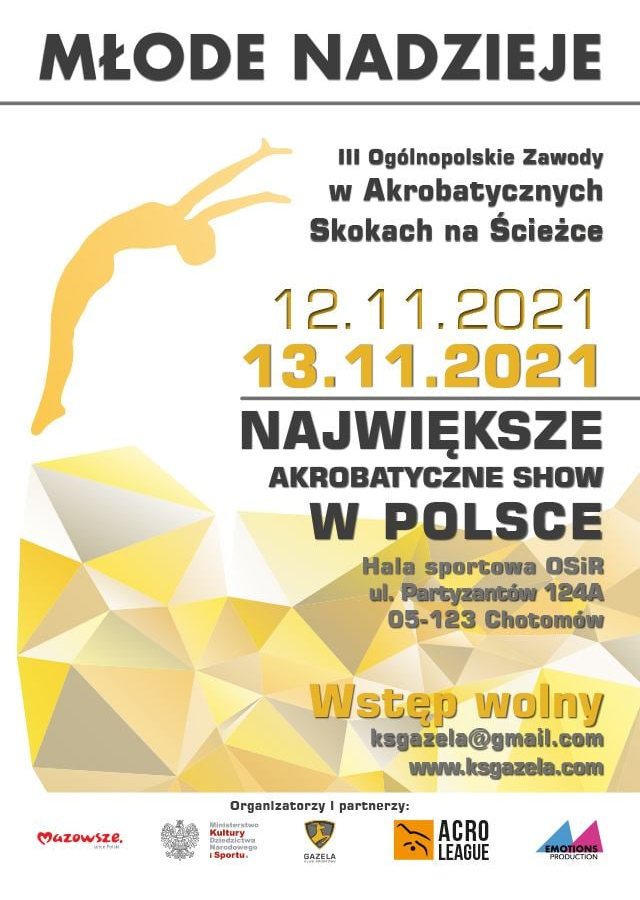 Plakat ZUMBA 12.07.2021