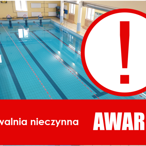 Obraz Aktualności o tytule Pływalnia OSiR nieczynna do soboty włącznie