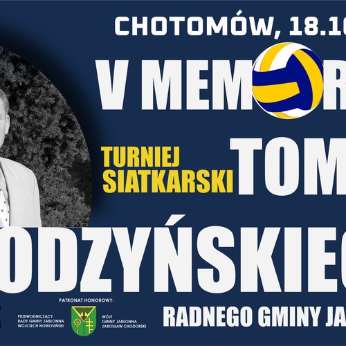 Obraz Aktualności o tytule V Memoriał Siatkarski Tomka Wodzyńskiego