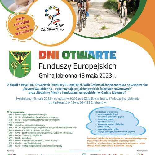 Obraz Aktualności o tytule Dni Otwarte Funduszy Europejskich