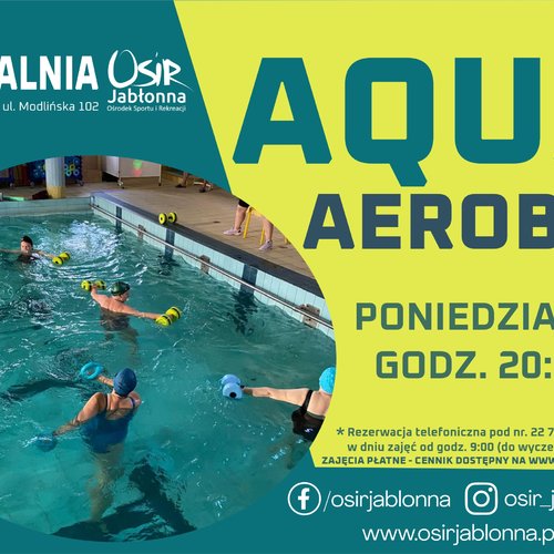 Obraz główny zajęć o tytule AQUA AEROBIC 