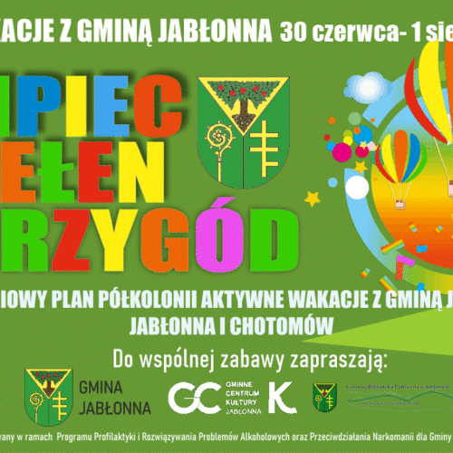 Obraz główny aktualności o tytule LIPIEC PEŁEN PRZYGÓD- zapisy na półkolonie- AKTUALIZACJA 