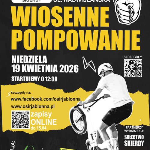 Obraz główny wydarzenia o tytule WIOSENNE POMPOWANIE 