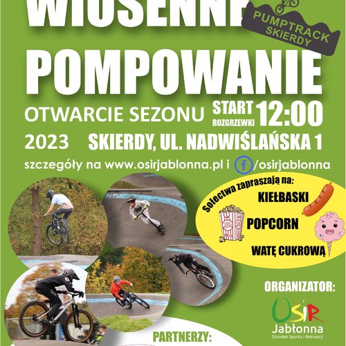 Obraz główny aktualności o tytule WIOSENNE POMPOWANIE już 15 kwietnia! 