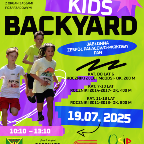 Obraz główny wydarzenia o tytule BACKYARD KIDS 