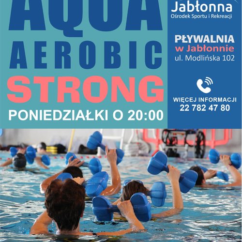 Obraz główny aktualności o tytule Podwójna dawka AQUA AEROBIC STRONG! 