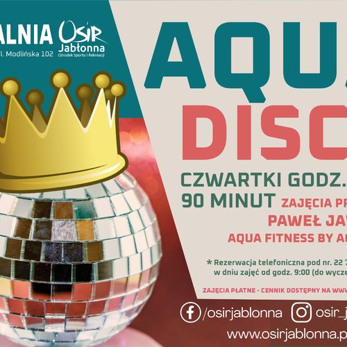 Obraz główny zajęć o tytule AQUA DISCO 