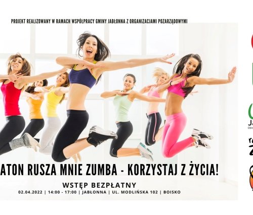 Obraz główny aktualności o tytule Zapraszamy na MARATON ZUMBA FITNESS 