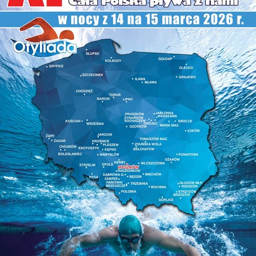 Obraz główny wydarzenia o tytule OTYLIADA Ogólnopolski Nocny Maraton Pływacki 
