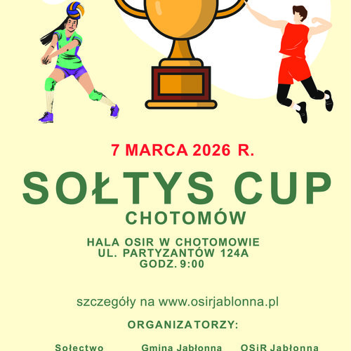 Obraz główny wydarzenia o tytule SOŁTYS CUP CHOTOMÓW 