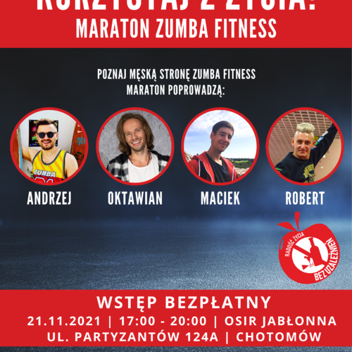 Obraz główny wydarzenia o tytule Maraton ZUMBA FITNESS 