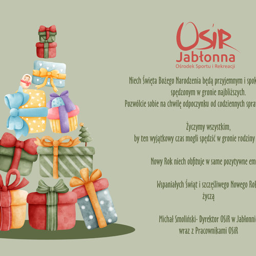 Obraz główny aktualności o tytule Życzymy wspaniałych Świąt i Szczęśliwego Nowego Roku 
